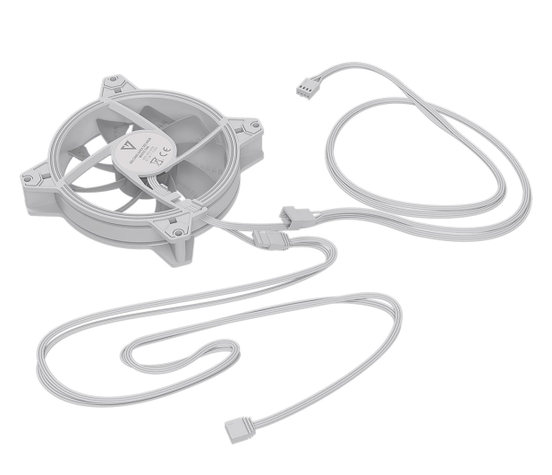 MODECOM Volcano Apex 120 ARGB White 120mm - 1331902 - zdjęcie 5